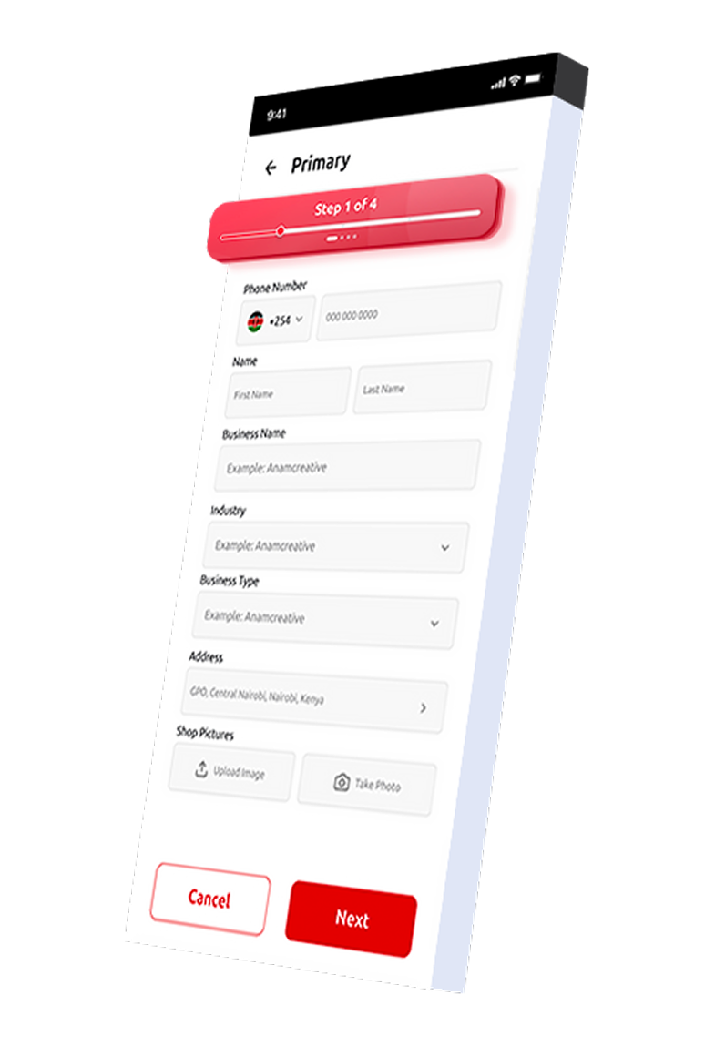 Lead Generation β Avunja app screen